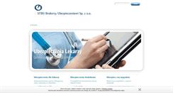Desktop Screenshot of lekarze.stbu.pl